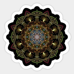 Phoenix Mandala Sticker